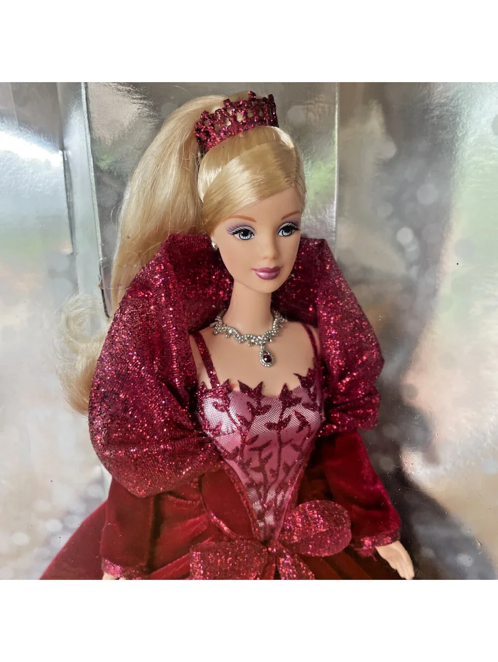 2002 Special Edition Holiday Celebration Barbie Doll Mattel NIB #56209